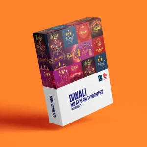 diwali-malayalam-typography